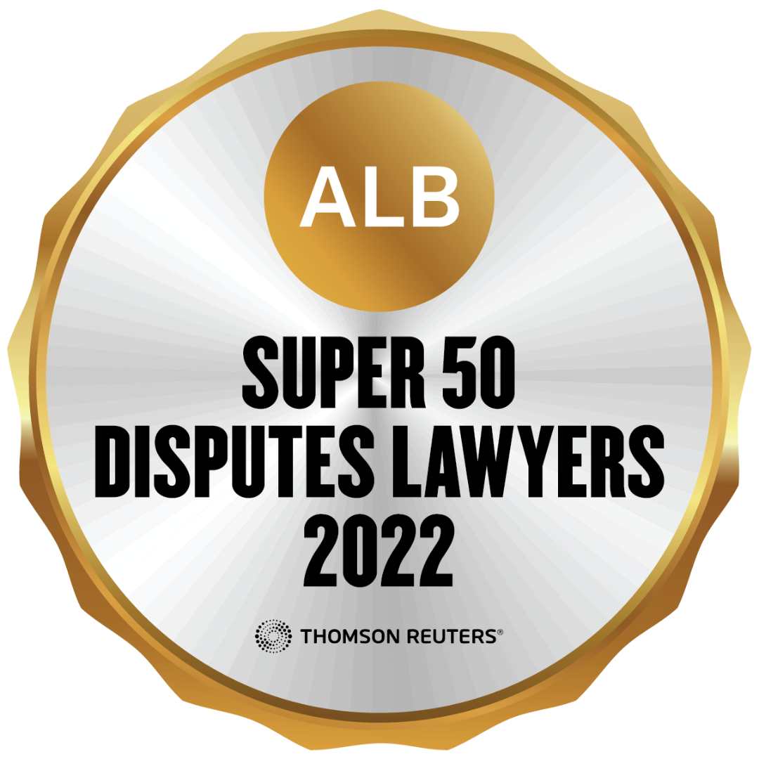 ALB Super 50 Disputes Lawyers 2022