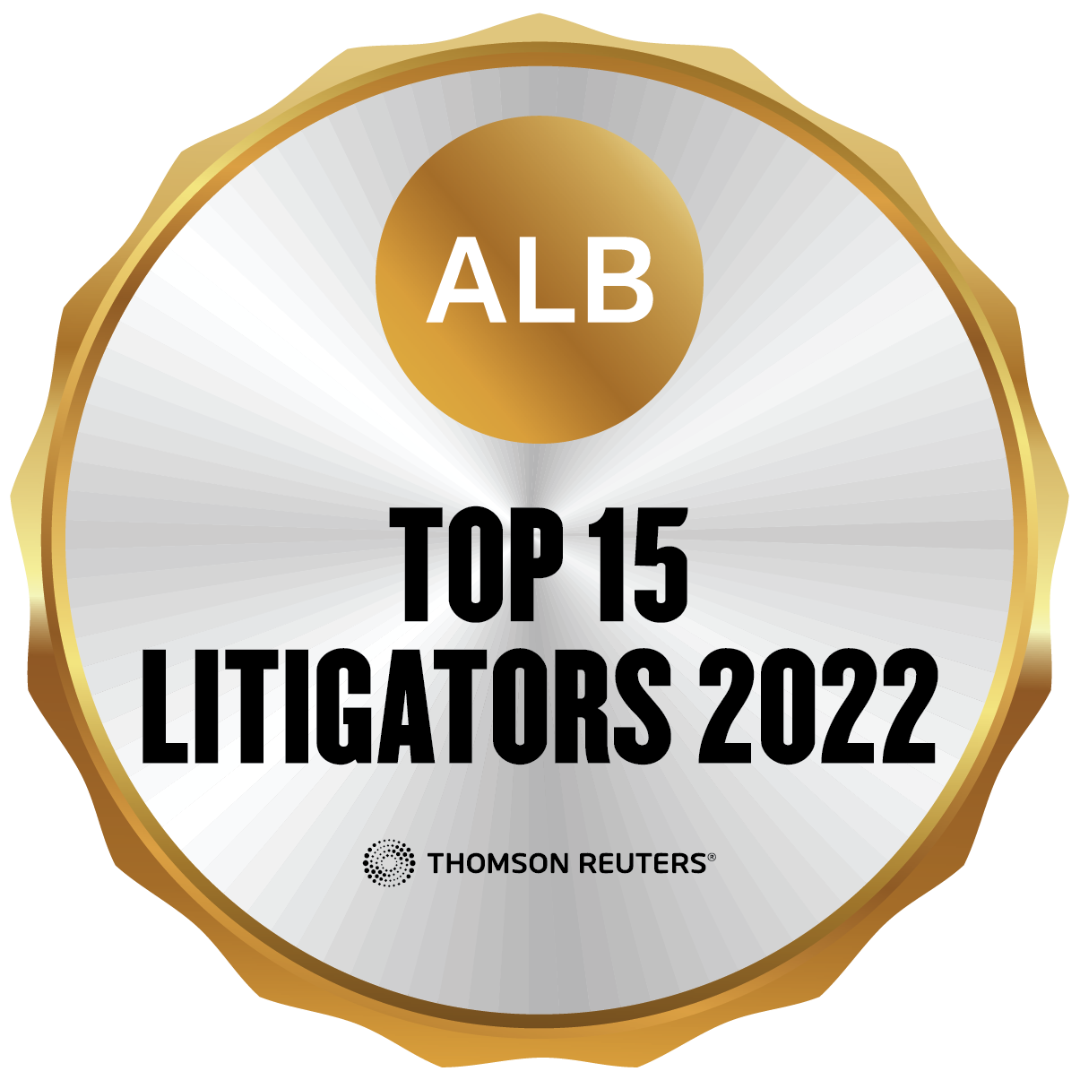 ALB Top 15 Litigators 2022