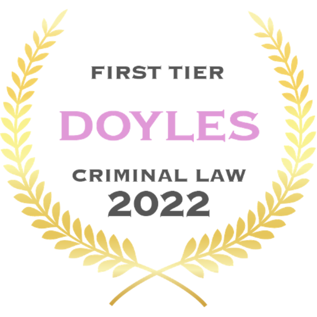 First Tier Doyles Criminal Law 2022